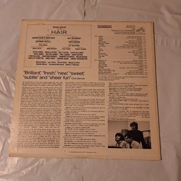 Hair lp record - Picture 3 of 4